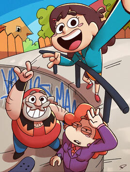 Characters belong to Morrón Estudio