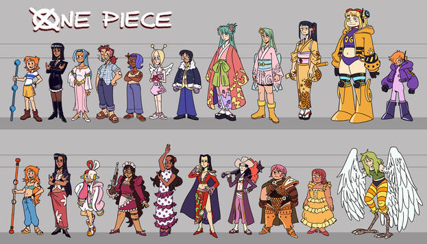 Characters belong to Eiichiro Oda